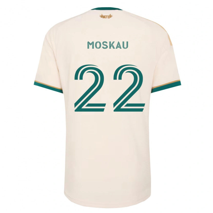 Danxen Niño Camiseta Mason Moskau #22 Verde Champán 2ª Equipación 2026/27 La Camisa