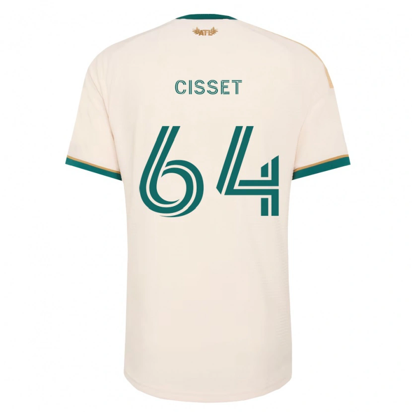 Danxen Niño Camiseta Mohamed Cisset #64 Verde Champán 2ª Equipación 2026/27 La Camisa