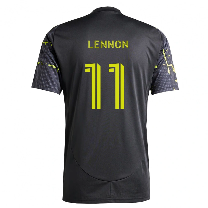 Danxen Niño Camiseta Brooks Lennon #11 Amarillo Fluorescente Negro 2ª Equipación 2026/27 La Camisa