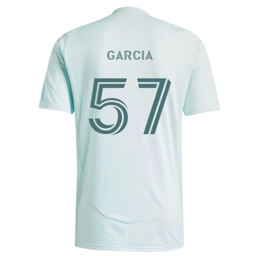 Danxen Niño Camiseta Rogelio Garcia #57 Blanco Verde Claro 2ª Equipación 2026/27 La Camisa