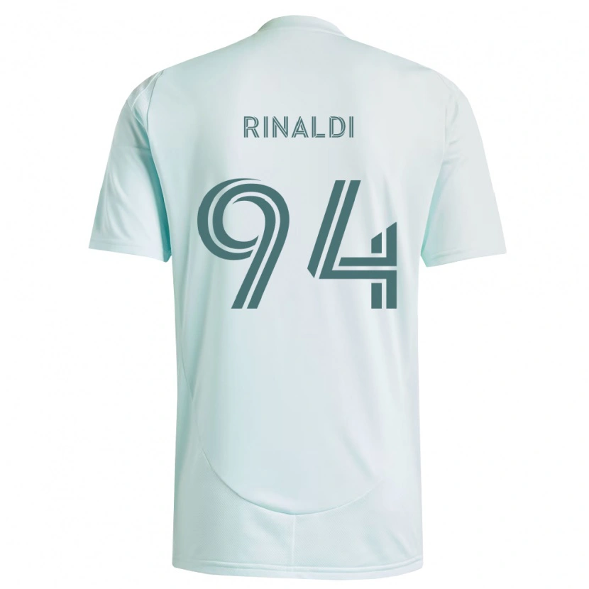 Danxen Niño Camiseta Vincent Rinaldi #94 Blanco Verde Claro 2ª Equipación 2026/27 La Camisa