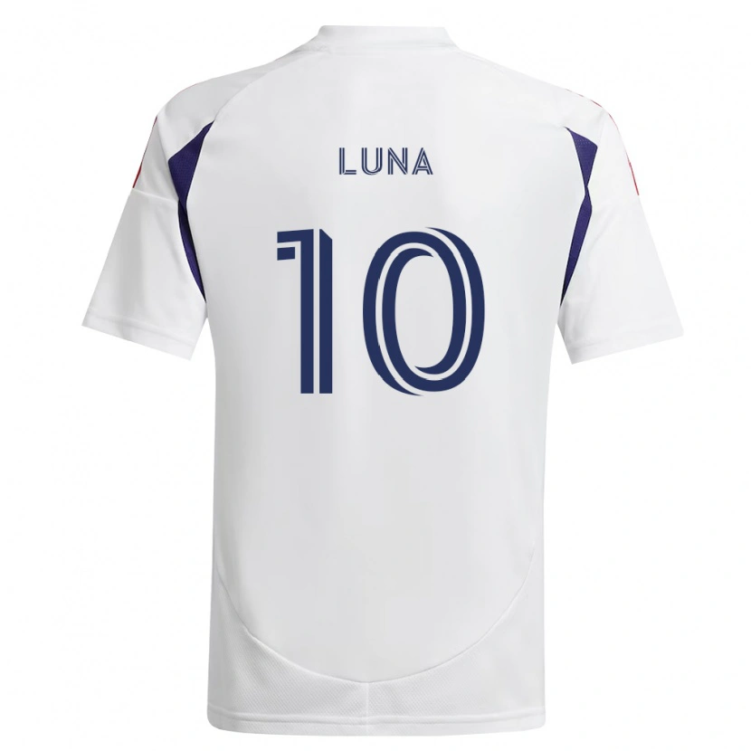 Danxen Niño Camiseta Diego Luna #10 Azul Real Rojo Marrón 2ª Equipación 2026/27 La Camisa