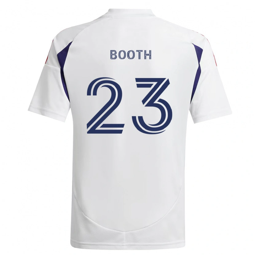 Danxen Niño Camiseta Zach Booth #23 Azul Real Rojo Marrón 2ª Equipación 2026/27 La Camisa