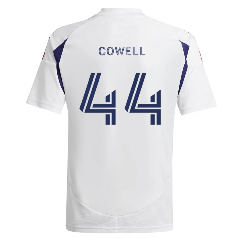 Danxen Niño Camiseta Chance Cowell #44 Azul Real Rojo Marrón 2ª Equipación 2026/27 La Camisa