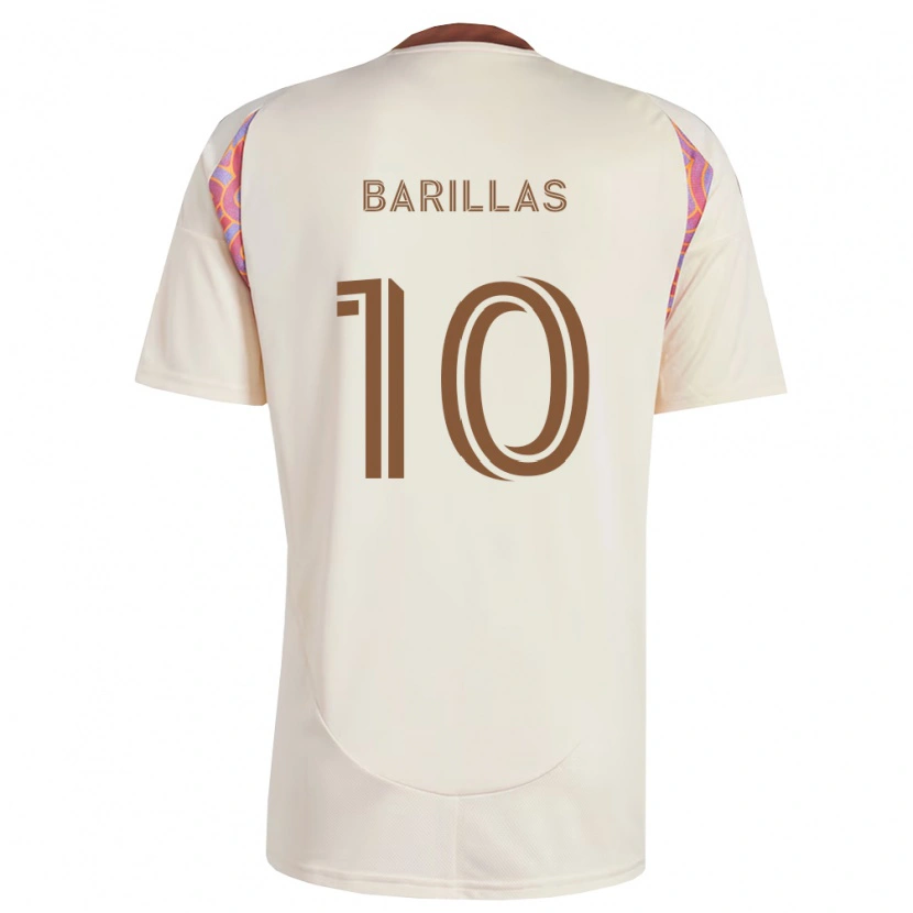 Danxen Niño Camiseta Mayson Barillas #10 Rosa Blanco Roto 2ª Equipación 2026/27 La Camisa