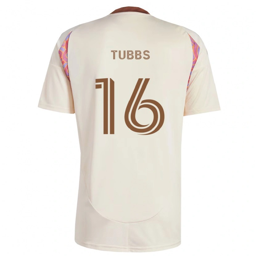Danxen Niño Camiseta Garrison Tubbs #16 Rosa Blanco Roto 2ª Equipación 2026/27 La Camisa