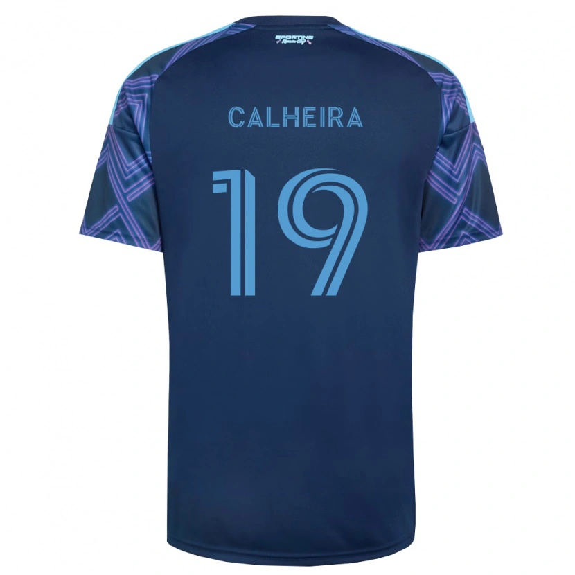 Danxen Niño Camiseta Taylor Calheira #19 Azul Real Morado 2ª Equipación 2026/27 La Camisa