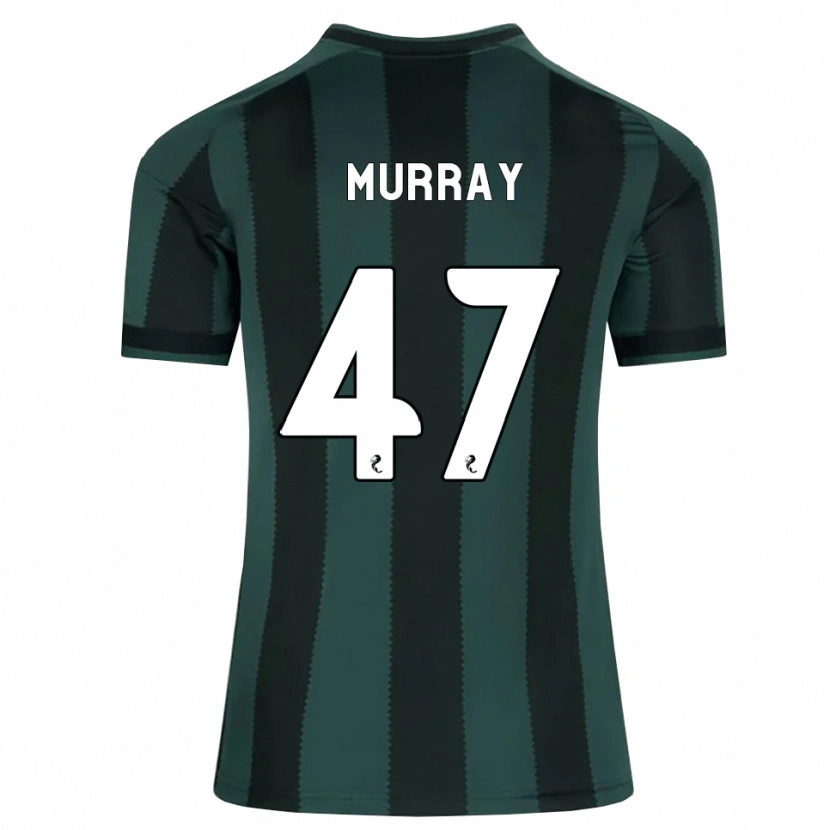Danxen Niño Camiseta Dane Murray #47 Gris Pizarra Oscuro Negro 2ª Equipación 2026/27 La Camisa