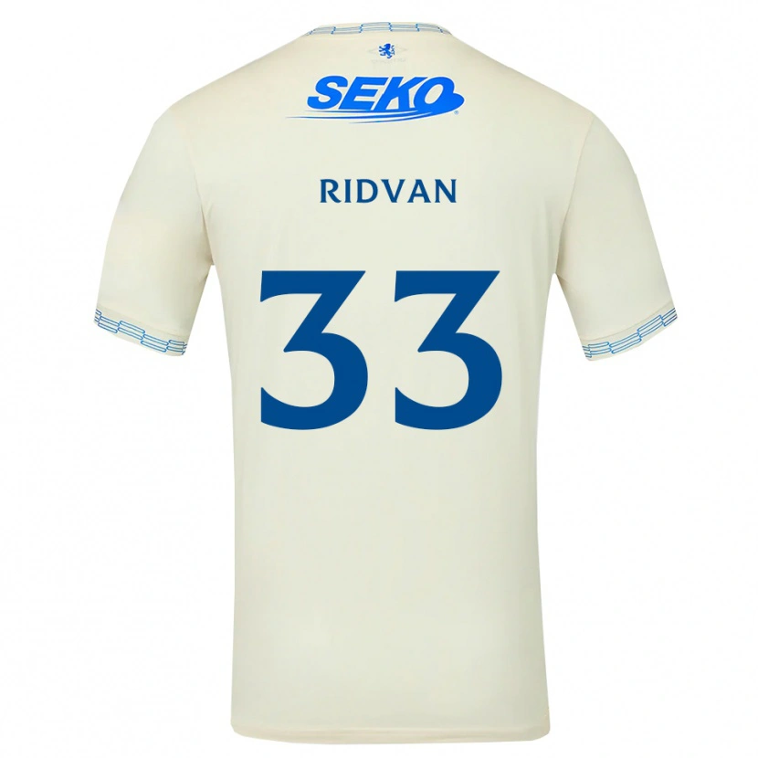Danxen Niño Camiseta Rıdvan Yılmaz #33 Azul Cielo Profundo Blanco 2ª Equipación 2026/27 La Camisa
