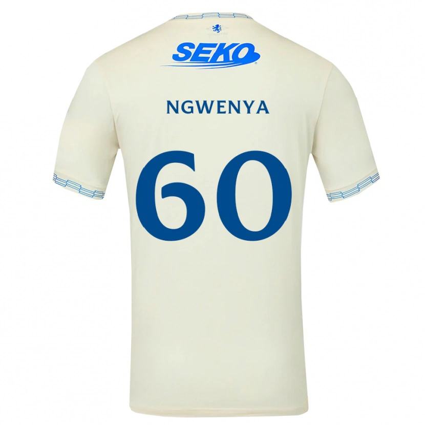 Danxen Niño Camiseta Corey Ngwenya #60 Azul Cielo Profundo Blanco 2ª Equipación 2026/27 La Camisa