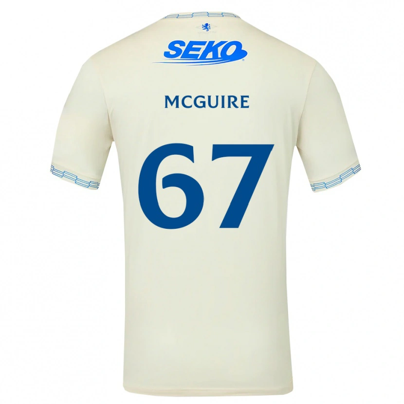 Danxen Niño Camiseta Rydnn Mcguire #67 Azul Cielo Profundo Blanco 2ª Equipación 2026/27 La Camisa