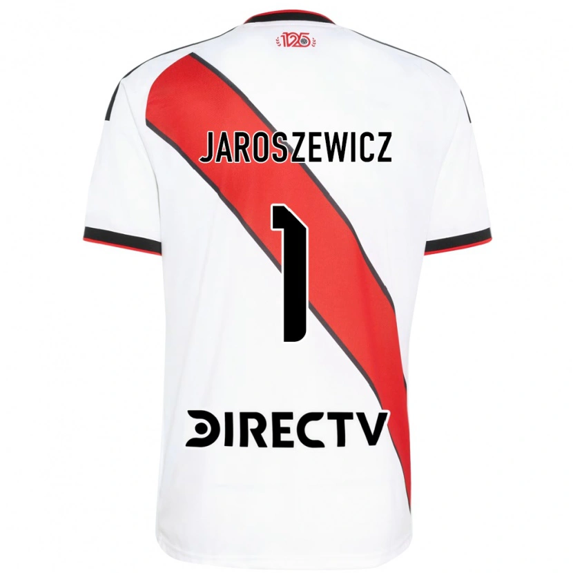 Danxen Hombre Camiseta Franco Jaroszewicz #1 Rojo Blanco Negro 1ª Equipación 2026/27 La Camisa