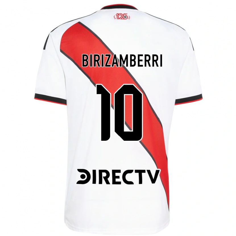 Danxen Hombre Camiseta María Carolina Birizamberri Rivero #10 Rojo Blanco Negro 1ª Equipación 2026/27 La Camisa
