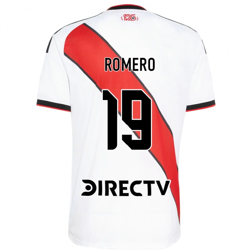 Danxen Hombre Camiseta Braian Romero #19 Rojo Blanco Negro 1ª Equipación 2026/27 La Camisa