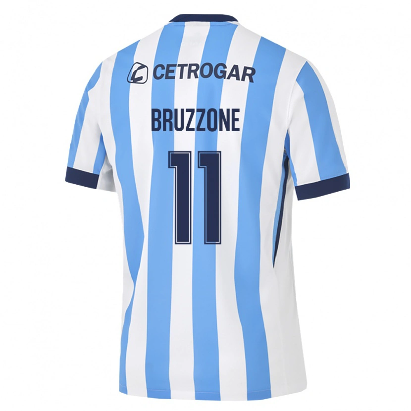 Danxen Hombre Camiseta Vanina Bruzzone #11 Azul Claro Blanco Negro 1ª Equipación 2026/27 La Camisa