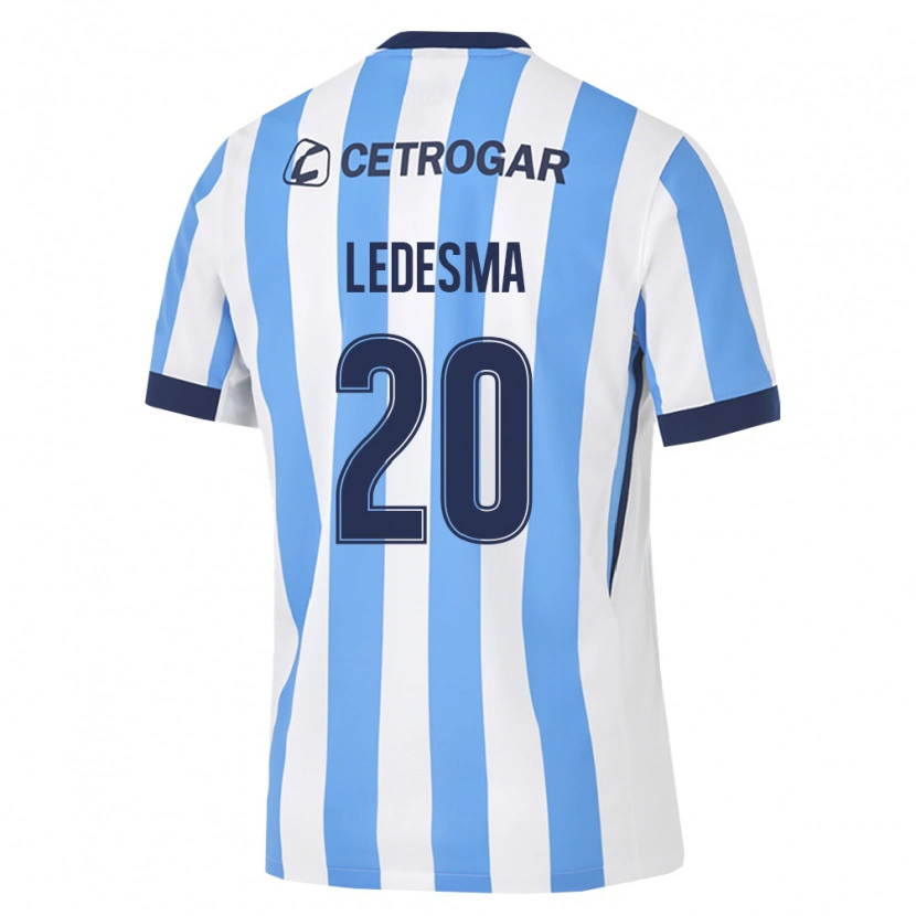 Danxen Hombre Camiseta Candela Ledesma #20 Azul Claro Blanco Negro 1ª Equipación 2026/27 La Camisa