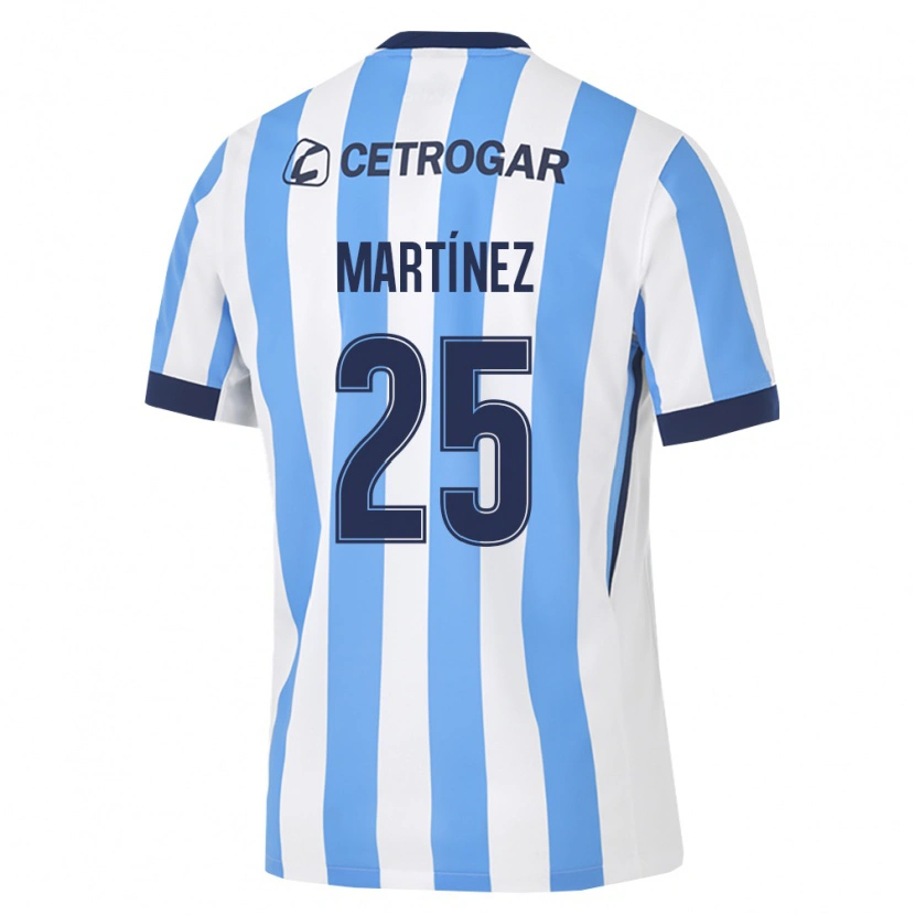 Danxen Hombre Camiseta Ailén Martínez #25 Azul Claro Blanco Negro 1ª Equipación 2026/27 La Camisa