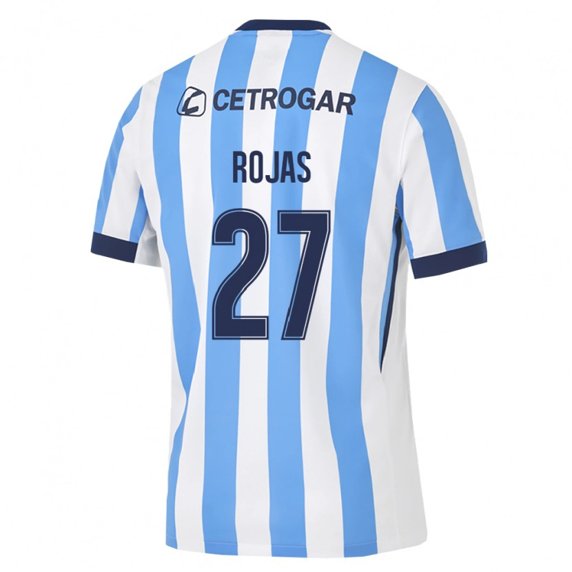 Danxen Hombre Camiseta Gabriel Rojas #27 Azul Claro Blanco Negro 1ª Equipación 2026/27 La Camisa