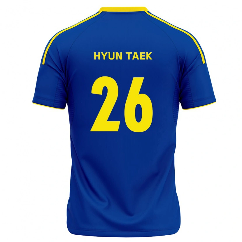 Danxen Hombre Camiseta Hyun-Taek Cho #26 Azul Real Amarillo 1ª Equipación 2026/27 La Camisa