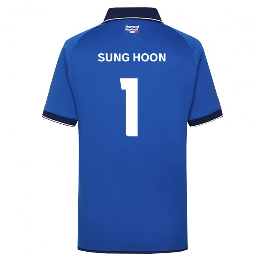Danxen Hombre Camiseta Sung-Hoon Cho #1 Azul Real Blanco Rojo 1ª Equipación 2026/27 La Camisa