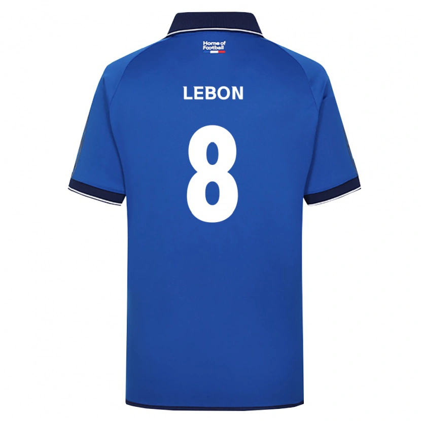 Danxen Hombre Camiseta Keelan Lebon #8 Azul Real Blanco Rojo 1ª Equipación 2026/27 La Camisa