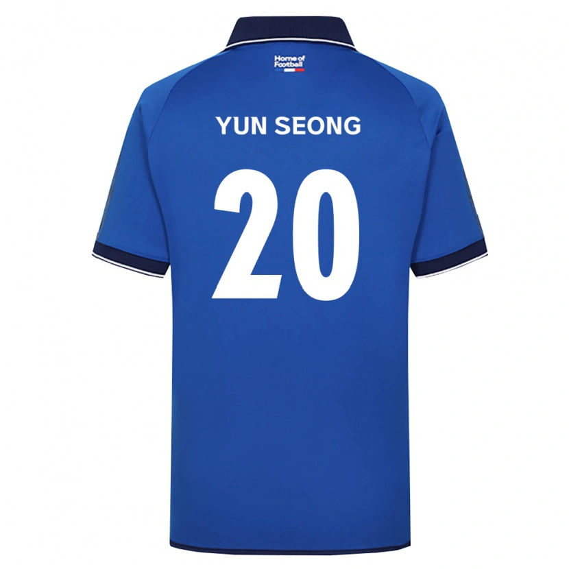 Danxen Hombre Camiseta Yun-Seong Jo #20 Azul Real Blanco Rojo 1ª Equipación 2026/27 La Camisa
