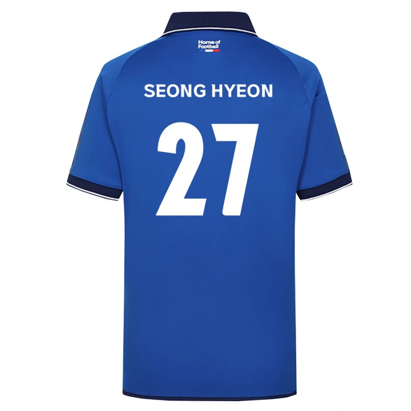Danxen Hombre Camiseta Seong-Hyeon Lim #27 Azul Real Blanco Rojo 1ª Equipación 2026/27 La Camisa