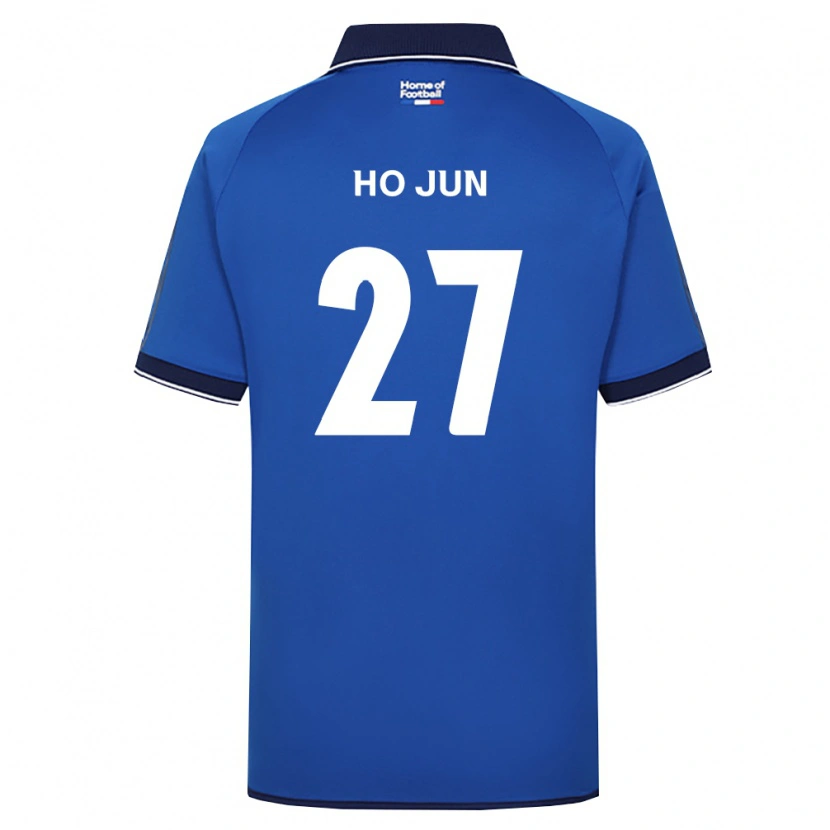 Danxen Hombre Camiseta Ho-Jun Son #27 Azul Real Blanco Rojo 1ª Equipación 2026/27 La Camisa