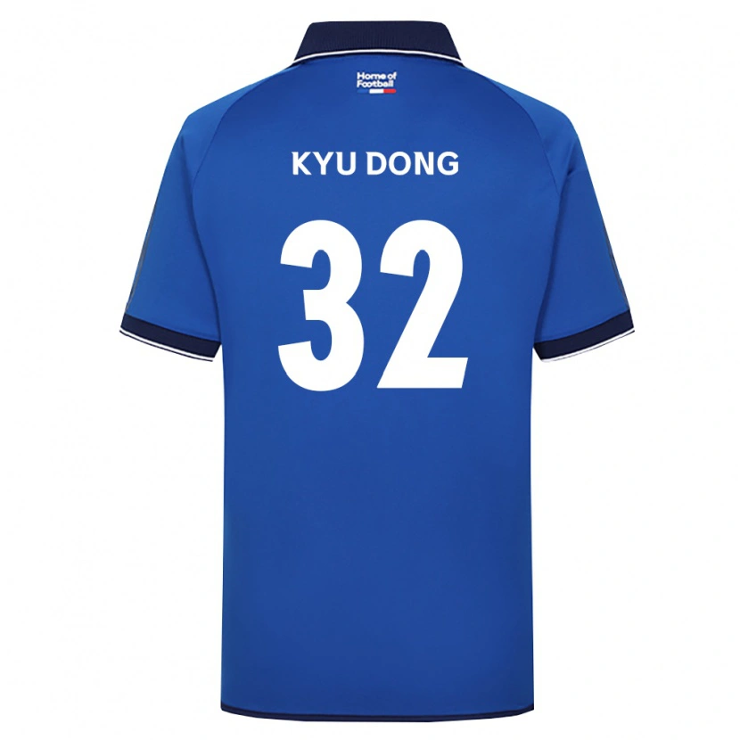 Danxen Hombre Camiseta Kyu-Dong Lee #32 Azul Real Blanco Rojo 1ª Equipación 2026/27 La Camisa