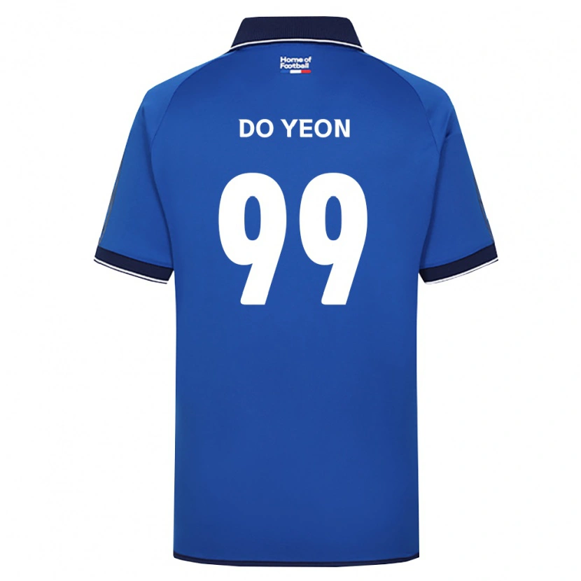 Danxen Hombre Camiseta Do-Yeon Kim #99 Azul Real Blanco Rojo 1ª Equipación 2026/27 La Camisa