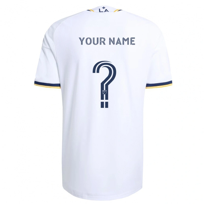 Danxen Hombre Camiseta Su Nombre #0 Azul Amarillo Y Blanco 1ª Equipación 2026/27 La Camisa