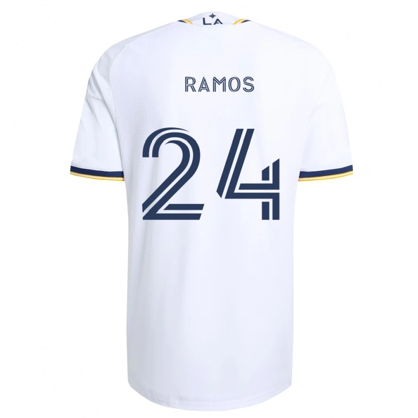 Danxen Hombre Camiseta Rubén Ramos #24 Azul Amarillo Y Blanco 1ª Equipación 2026/27 La Camisa