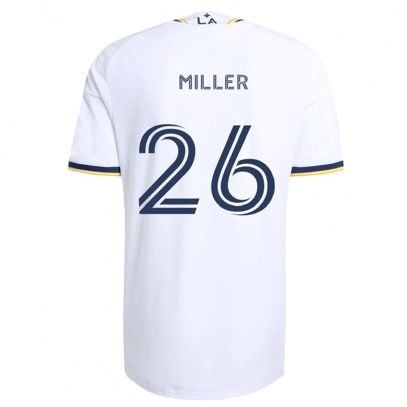 Danxen Hombre Camiseta Harbor Miller #26 Azul Amarillo Y Blanco 1ª Equipación 2026/27 La Camisa