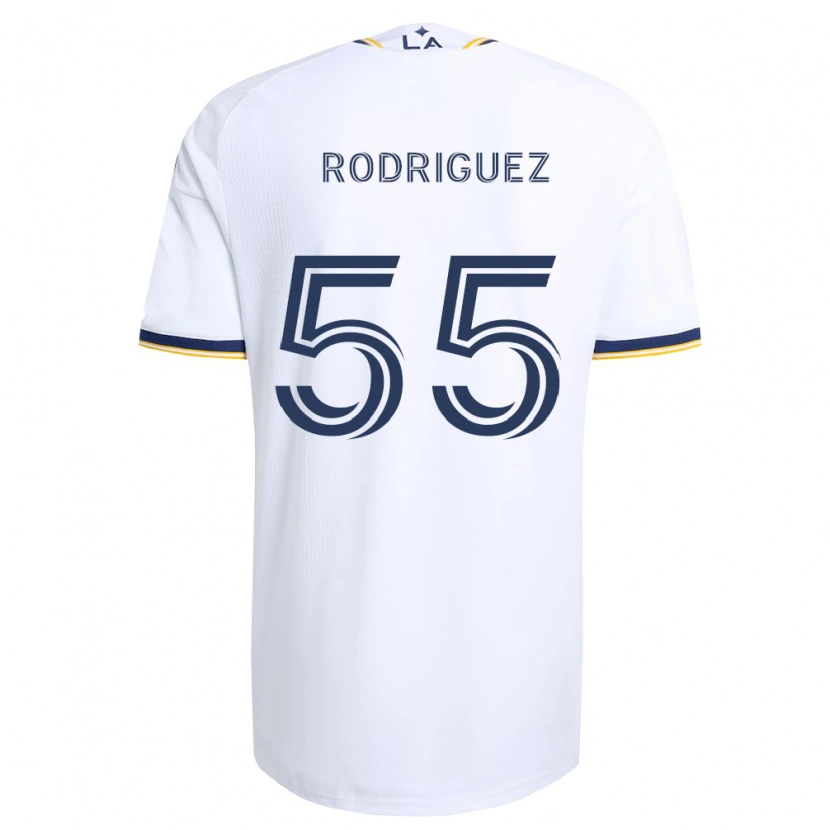Danxen Hombre Camiseta Diego Rodriguez #55 Azul Amarillo Y Blanco 1ª Equipación 2026/27 La Camisa