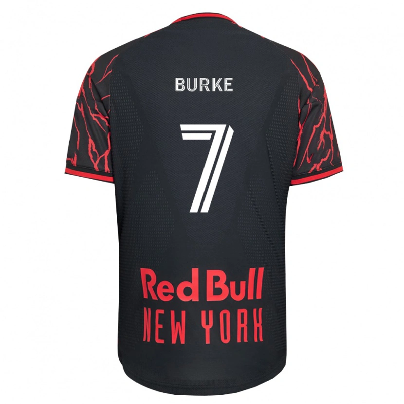 Danxen Hombre Camiseta Cory Burke #7 Rojo Negro Blanco 1ª Equipación 2026/27 La Camisa