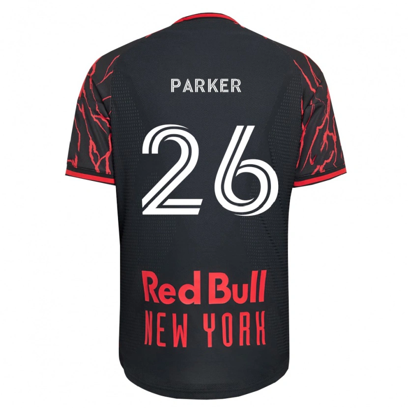 Danxen Hombre Camiseta Tim Parker #26 Rojo Negro Blanco 1ª Equipación 2026/27 La Camisa