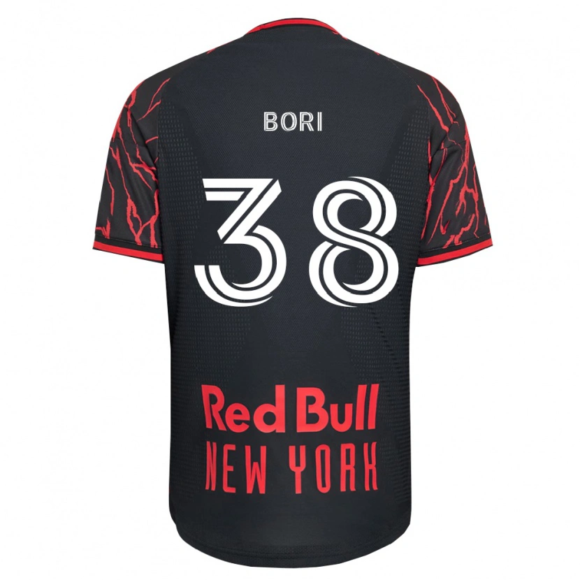 Danxen Hombre Camiseta Jason Bori #38 Rojo Negro Blanco 1ª Equipación 2026/27 La Camisa