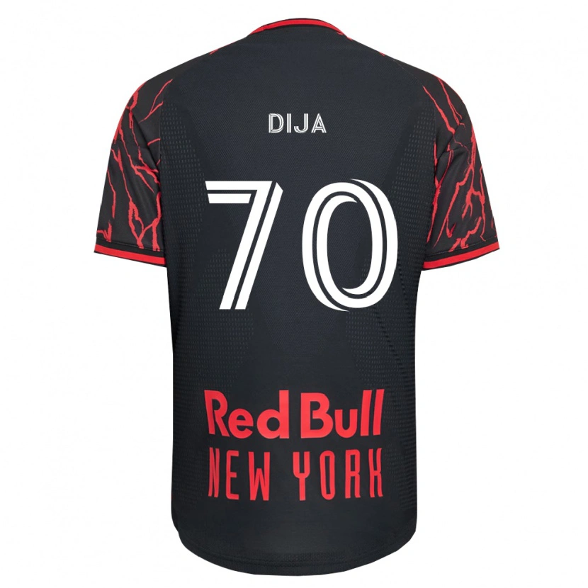 Danxen Hombre Camiseta Dija #70 Rojo Negro Blanco 1ª Equipación 2026/27 La Camisa