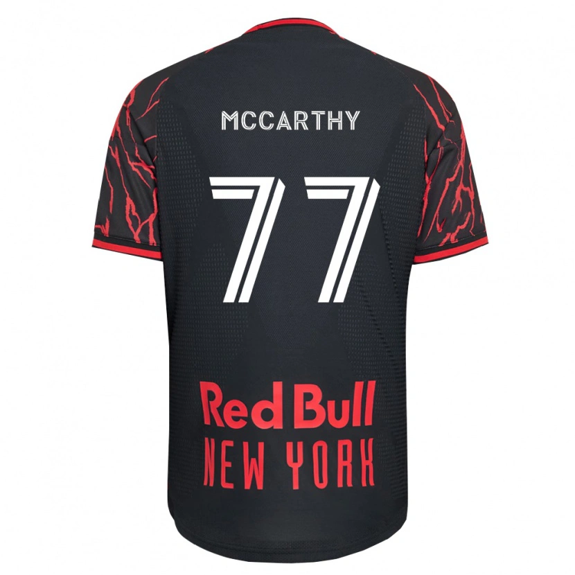 Danxen Hombre Camiseta John Mccarthy #77 Rojo Negro Blanco 1ª Equipación 2026/27 La Camisa