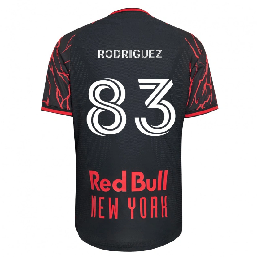 Danxen Hombre Camiseta Benjamin Rodriguez #83 Rojo Negro Blanco 1ª Equipación 2026/27 La Camisa