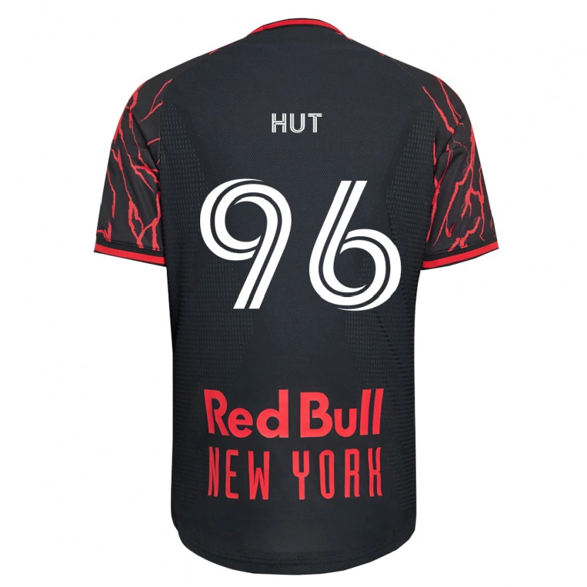 Danxen Hombre Camiseta Tomas Hut #96 Rojo Negro Blanco 1ª Equipación 2026/27 La Camisa