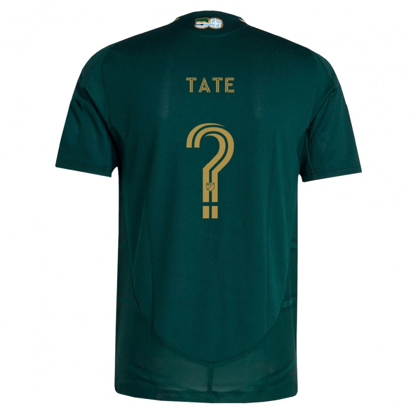 Danxen Hombre Camiseta Hudson Tate #0 Verde Oscuro Marrón 1ª Equipación 2026/27 La Camisa