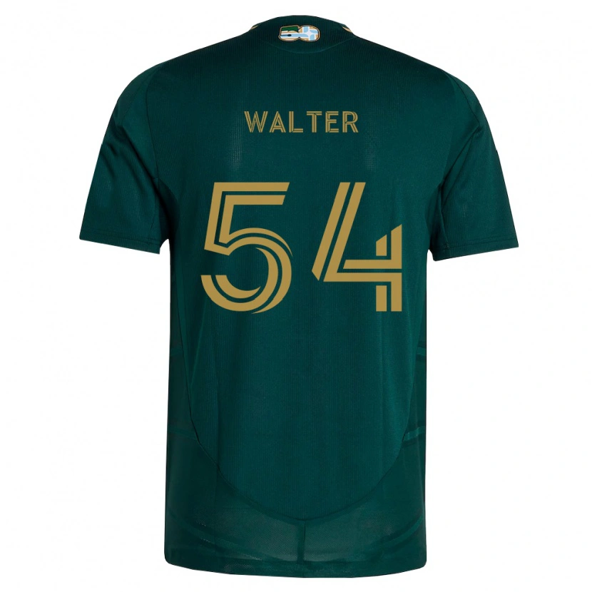 Danxen Hombre Camiseta Mason Walter #54 Verde Oscuro Marrón 1ª Equipación 2026/27 La Camisa