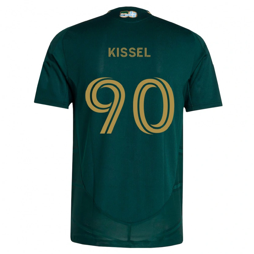 Danxen Hombre Camiseta Maximilian Kissel #90 Verde Oscuro Marrón 1ª Equipación 2026/27 La Camisa