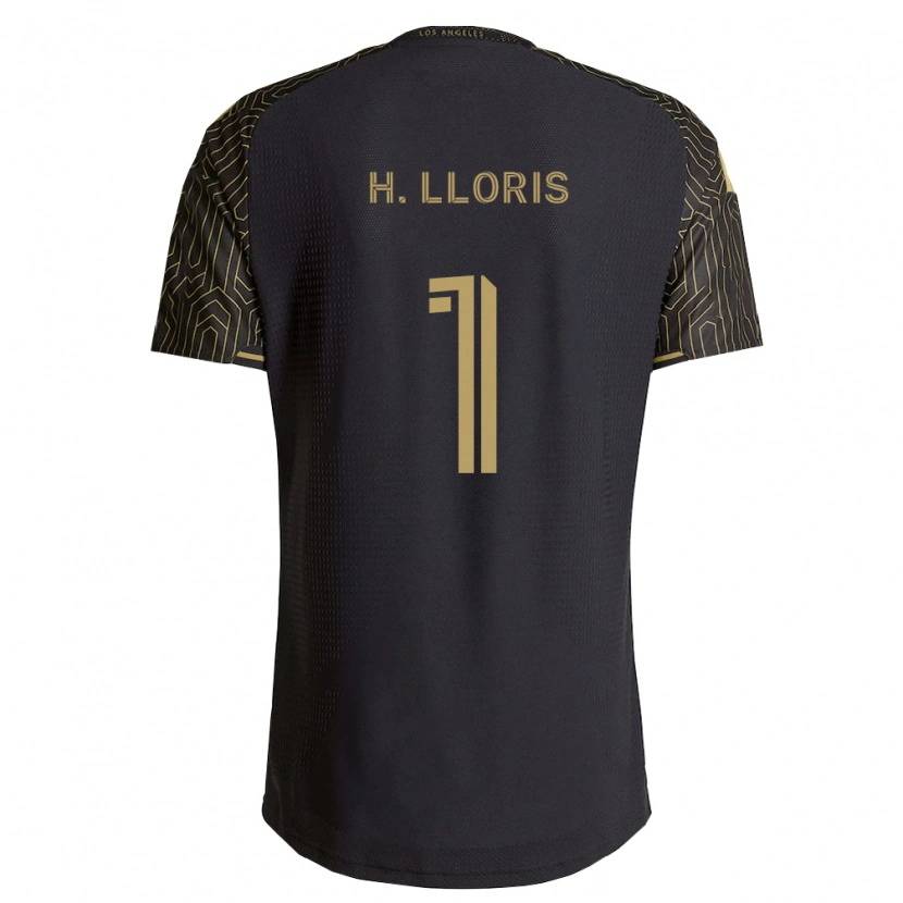 Danxen Hombre Camiseta Hugo Lloris #1 Marrón Negro 1ª Equipación 2026/27 La Camisa