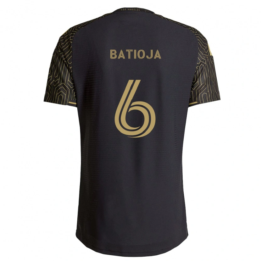 Danxen Hombre Camiseta Jeremy Batioja #6 Marrón Negro 1ª Equipación 2026/27 La Camisa