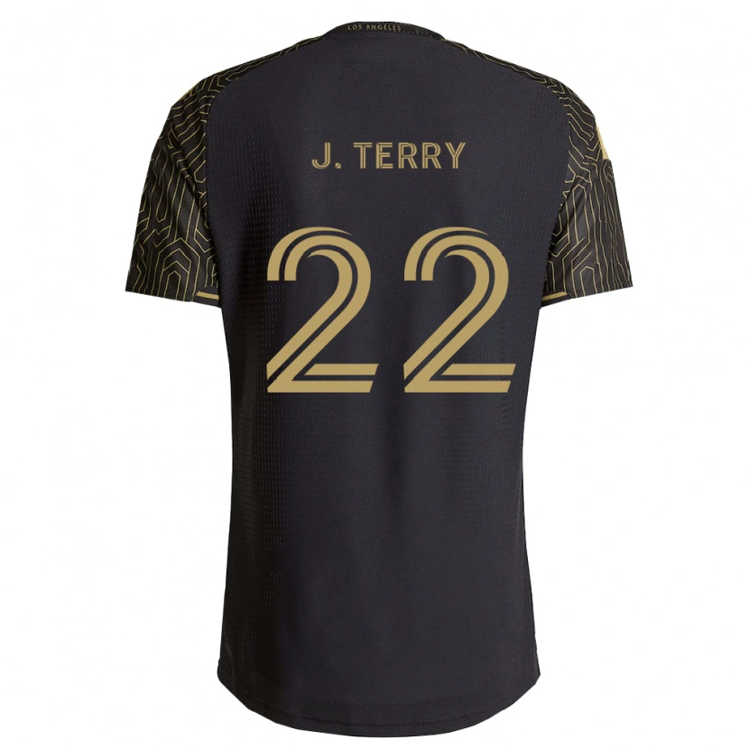 Danxen Hombre Camiseta Jude Terry #22 Marrón Negro 1ª Equipación 2026/27 La Camisa