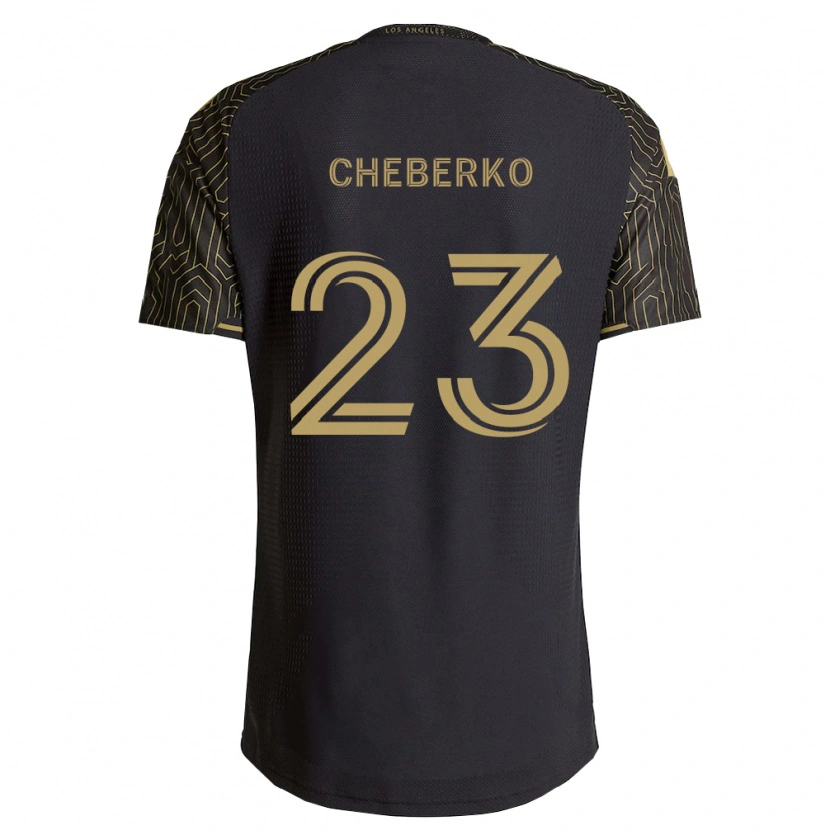 Danxen Hombre Camiseta Yevgen Cheberko #23 Marrón Negro 1ª Equipación 2026/27 La Camisa