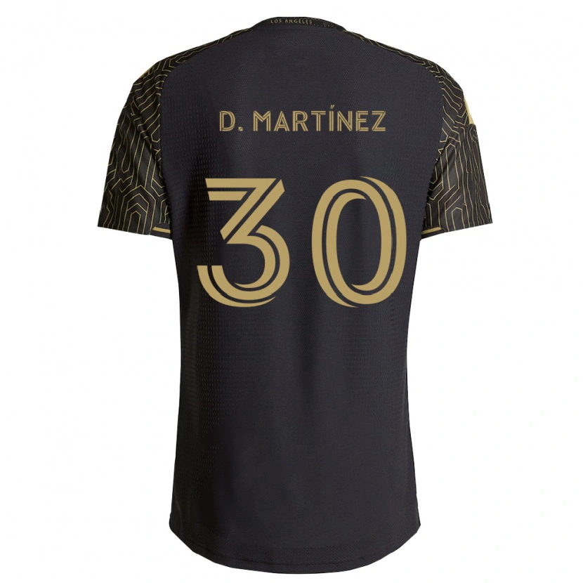 Danxen Hombre Camiseta David Martínez #30 Marrón Negro 1ª Equipación 2026/27 La Camisa