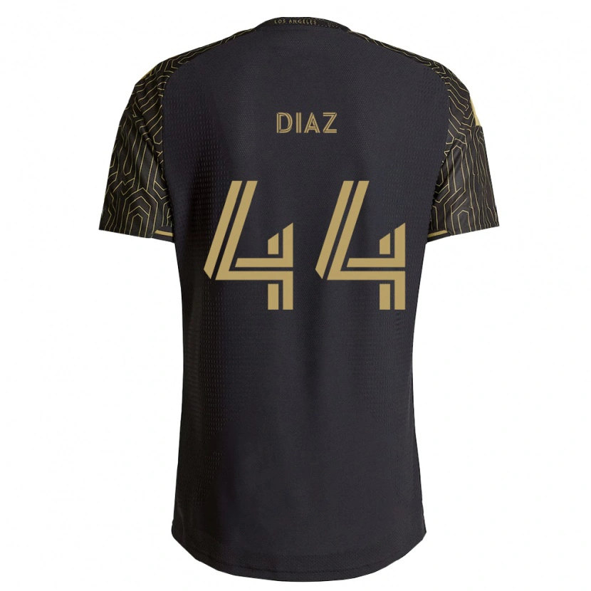 Danxen Hombre Camiseta Christian Díaz #44 Marrón Negro 1ª Equipación 2026/27 La Camisa